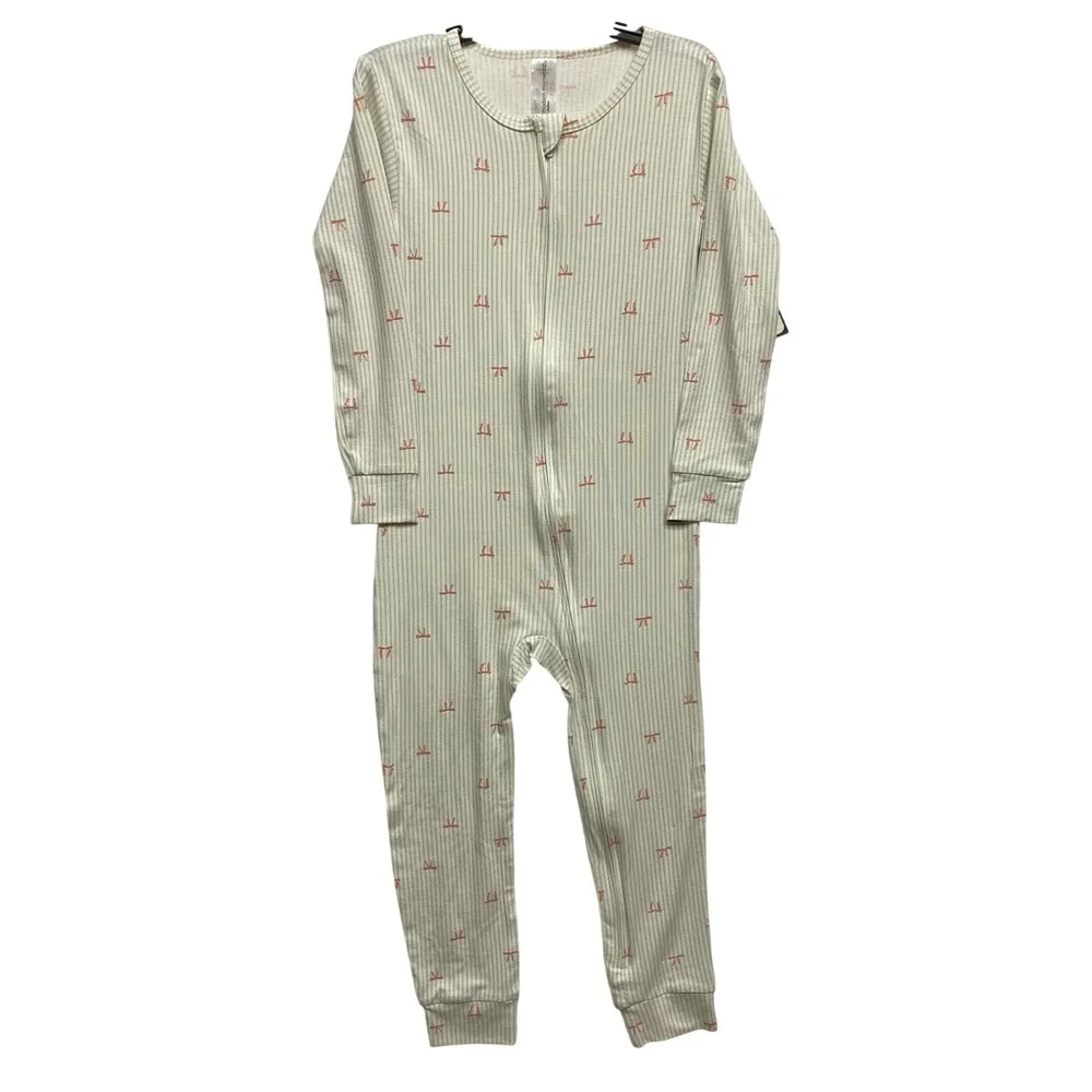 Modern Moments by Gerber Toddler Girls 2pc‎ Set Cherry Bows Sage Cream 5T NWt